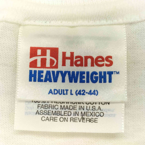 ヘインズ Hanes 00s BOB HARRISON アニマルプリントtシャツ メンズ import:L